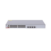 Switch Administrable Capa 3 con 24 puertos Gigabit + 4 SFP+ para fibra 10Gb, gestión gratuita desde la nube.